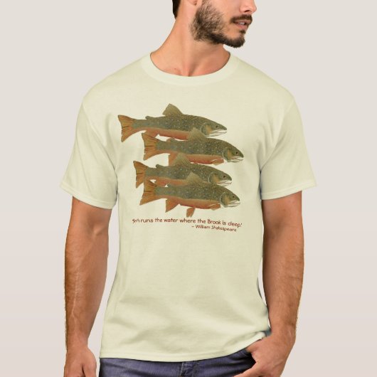 Brook Trout Apparel T-shirt (Voorkant)