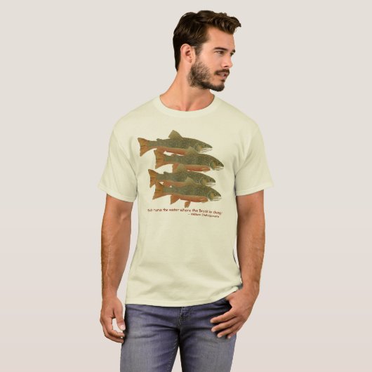 Brook Trout Apparel T-shirt (Voorkant volledig)