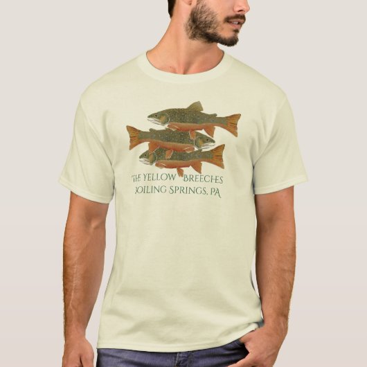 Brook Trout Apparel T-shirt (Voorkant)