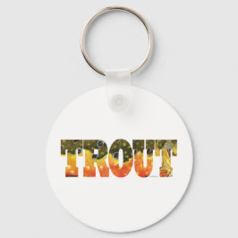Brook Trout Art Sleutelhanger