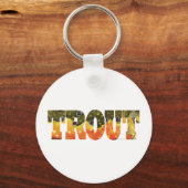Brook Trout Art Sleutelhanger (Voorkant)