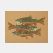 Brook Trout Doormat Deurmat (Voorkant)