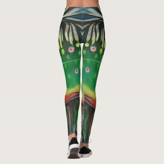 Brook Trout Fish Leggings (Achterkant)