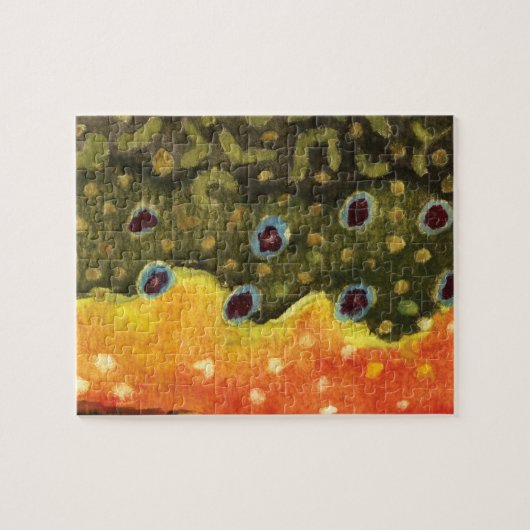 Brook Trout Fish Legpuzzel (Horizontaal)