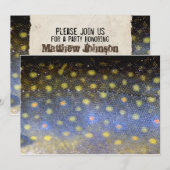 Brook Trout Fish Scales Party Kaart (Voorkant / Achterkant)