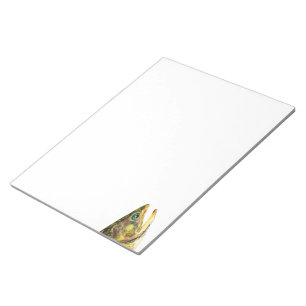 Brook Trout Fisherman Notitieblok