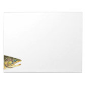 Brook Trout Fisherman Notitieblok (Voorkant)