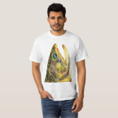 Brook Trout Fisherman T-shirt (Voorkant volledig)
