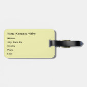 Brook Trout Fly Fisherman's Bagagelabel (Achterkant horizontaal)