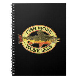 Brook Trout Fly Fisherman's Notitieboek