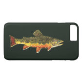 Brook Trout Fly Fishing Angler's Case-Mate iPhone Case (Achterkant (Horizontaal))