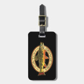 Brook Trout Fly Fishing Bagagelabel (Voorkant verticaal)