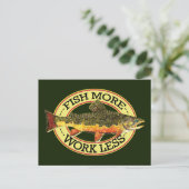 Brook Trout Fly Fishing Briefkaart (Staand voorkant)