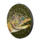 Brook Trout Fly Fishing Dartbord (Voorkant Rechts)