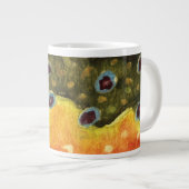 Brook Trout Fly Fishing Ichthyologist Angler's Grote Koffiekop (Voorkant rechts)