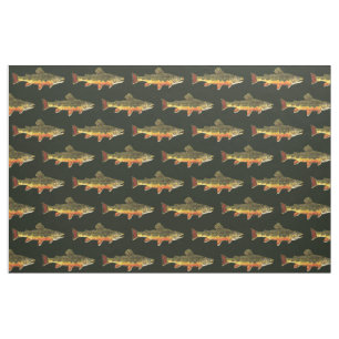 Brook Trout Fly Fishing Ichthyologist Fisherman's Stof