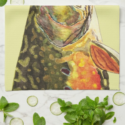 Brook Trout Fly Fishing, Ichthyology Theedoek (Gevouwen)