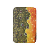 Brook Trout Fly Fishing Ithyology Angler's Badmat (Voorkant Verticaal)