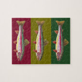 Brook Trout Fly Fishing Legpuzzel (Horizontaal)
