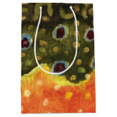 Brook Trout Fly Fishing Medium Cadeauzakje (Voorkant)