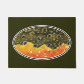 Brook Trout Home Deurmat (Voorkant)