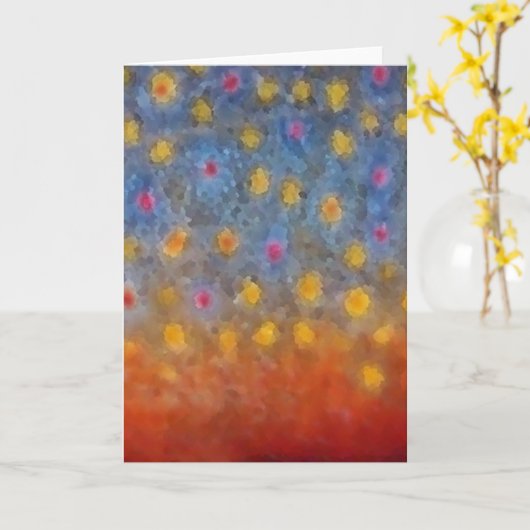 Brook Trout - Kaart (Gele Bloem)