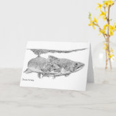 Brook Trout Kaart (Gele Bloem)