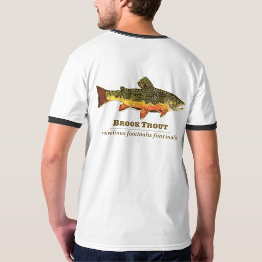 Brook Trout, Latijn T-shirt (Achterkant)