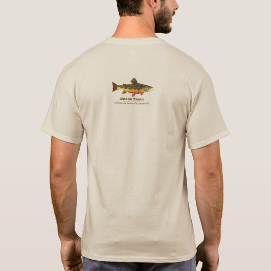Brook Trout, Latijn T-shirt (Achterkant)