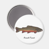 Brook Trout Magneet (Voorkant / Achterkant)