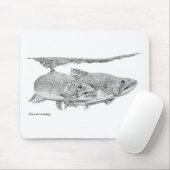 Brook Trout Muismat (Met muis)