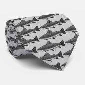 Brook Trout Necktie Stropdas (Opgerold)