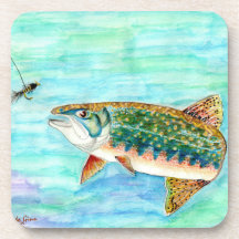 Brook Trout Onderzetters