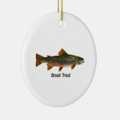 Brook Trout Ornament (Rechts)