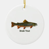 Brook Trout Ornament (Voorkant)