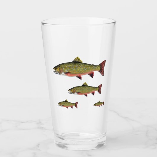 Brook Trout Pub Glass familie Glas (Voorkant)