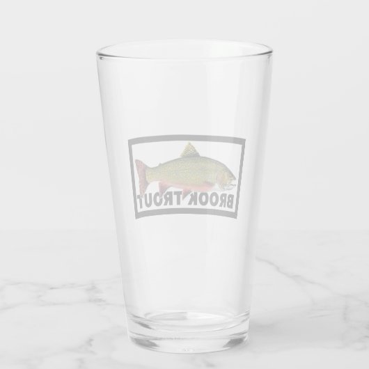 Brook Trout Pub Glass Glas (Achterkant)