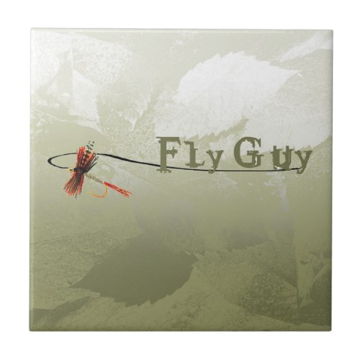 Brook Trout Scales Tegeltje (Voorkant)