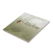 Brook Trout Scales Tegeltje (Zijkant)