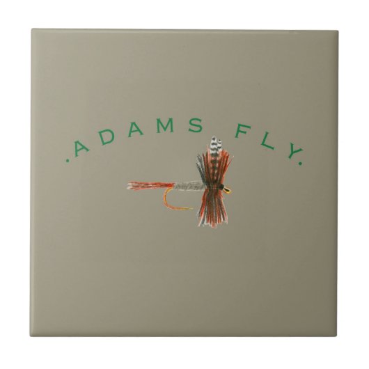 Brook Trout Scales Tegeltje (Voorkant)