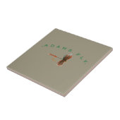 Brook Trout Scales Tegeltje (Zijkant)