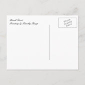 Brook Trout schilderij Briefkaart (Achterkant)