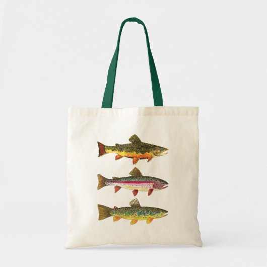 Brook Trout Sport Vist Tote Bag (Voorkant)