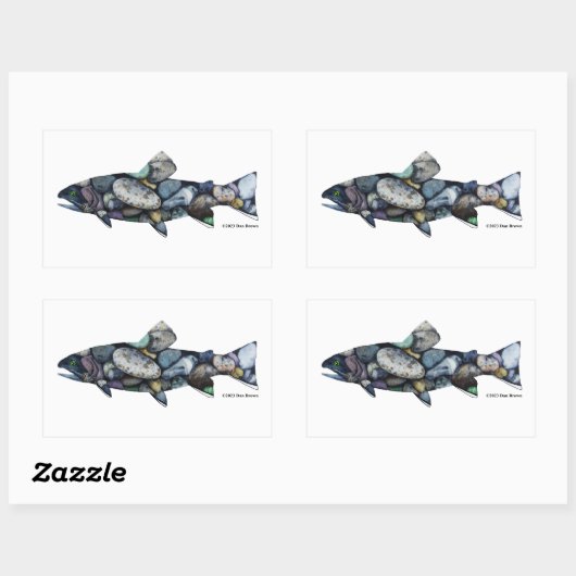 Brook Trout Stickers (Vel)