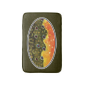 Brook Trout Vist Badmat (Voorkant Verticaal)