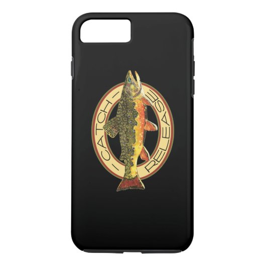 Brook Trout Vist C en R Case-Mate iPhone Case (Achterkant)