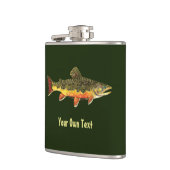 Brook Trout Vist Heupfles (Links)