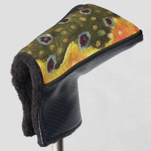 Brook Trout Vist, Ichthyology Golfheadcover (3/4 voorkant)