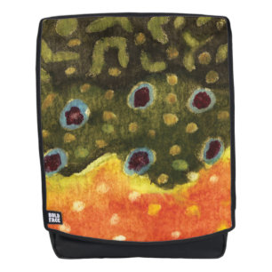 Brook Trout Vist, Ichthyology Rugtassen