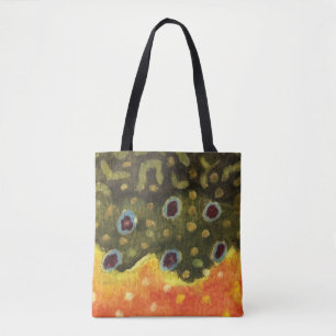 Brook Trout Vist, Ichthyology Tote Bag